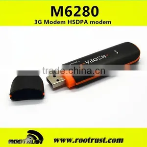 GSM 3G HSDPA 6280 WCDMA SIM USB2.0 Wireless Modem WLAN Network Card Adapter Networking 3g Usb Dongle 3g Usb Modem thumbnail-1