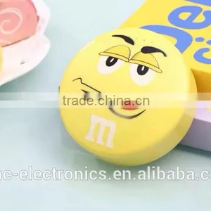 Promotion Gift Personalized Logo Printing Round Shape Smart Mobile Battery Pack Power Bank Charger With Micro Usb Charging Cable Supplier's Choice thumbnail-2