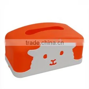 Plastic Mini Tissue Box 22.3*12.4*10.4cm for Hotel Use thumbnail-1