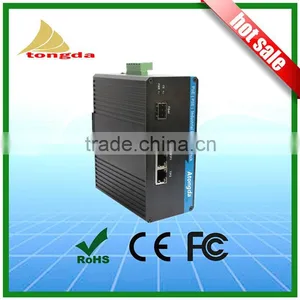 30W Ieee802.3at Poe Industrial Fiber Switch 10/100/1000M thumbnail-1