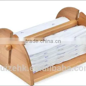 Bamboo Paper Holder/tissue Holder thumbnail-1