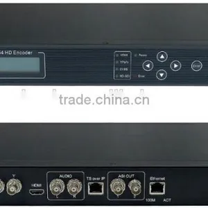 Sdi to Spts Iptv sd hd Encoderr (Embedded Audio,4 SD/HD SDI In,ASI+IP/4*SPTS Out) thumbnail-1