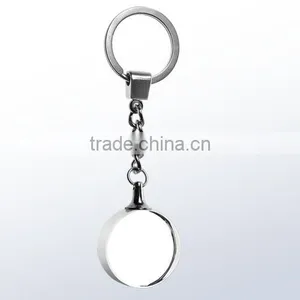 Crystal Optional Shaped Blank Keychains Led Light for Customized Gifts thumbnail-2