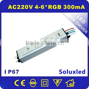 12-18W RGB Internal Control Led Driver Power Supply IP67 AC220V thumbnail-1