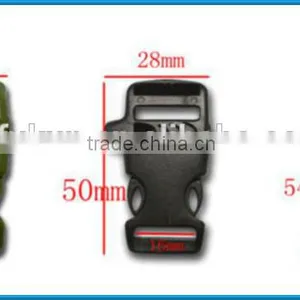Colorful Whistle Plastic Buckles For Paracord Bracelet Grow In the Dark Whistle Buckle thumbnail-6