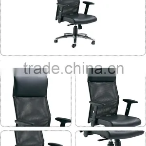 A04 Popular Modern Dining Office Chair Leather thumbnail-2