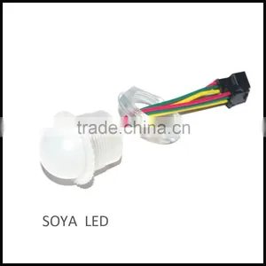 Transparent Cover Frosted White Cover Ucs1903 26mm Rgb Led Pixel Lights thumbnail-3