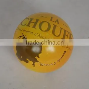 Lovely Colorful Small Attractive Christmas Ball Shape Gift Tin Boxes thumbnail-2