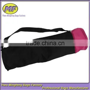 Custom High Quality Fasionable Tote and Shoulder Polyester Cylinder Mat Storage Bag Yoga Bag thumbnail-1