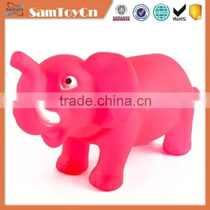 Most Hot Selling Vinyl Toy Elephant Rubber Toy for Baby thumbnail-1