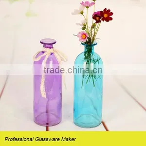 Fancy Colorful Garden Wedding Glass Vase thumbnail-1