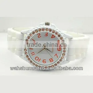 2013 New Hot Fashion Quartz Brands Japan Movt Diamond Women Watch thumbnail-1