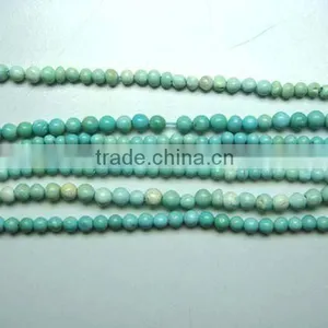 Turquoise Plain Beads thumbnail-1