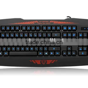 Motospeed Gaming Keyboard,led Color Backlight Gaming Keyboard thumbnail-1