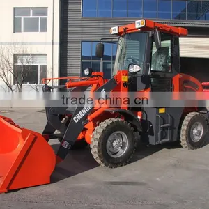 Manufactuer SZM 910 Mini Loader 4WD Hot Sale With CE Mini Wheel Loader ZL10 thumbnail-4