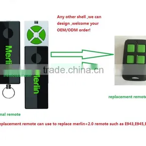 Merlin+2.0 Remote E945,E950,E943, MT100EVO Security +2.0, MT60EVO Security +2.0 thumbnail-1