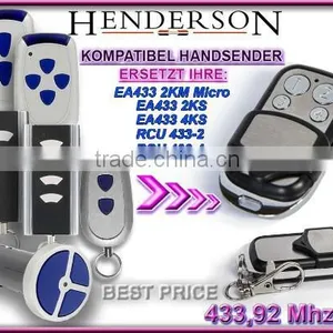 Compatible With Henderson Remote EA433 2km Micro,EA433 2ks,ea433 4ks,rcu 433-2,rcu 433-4,noo2800 thumbnail-1