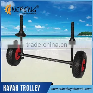 Kayak Accessories Kayak Transport Cart With Inflatable Wheels or Tuff-Tire Foam Wheels thumbnail-5
