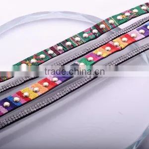 Mix Color 2016 New Design Punk Leather Bracelet Rivet Multilayer Crystal Unisex Bangle Bracelet/ thumbnail-4