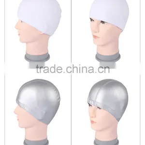 Lycra Waterproof Bathing Fashion Swimming Caps thumbnail-5