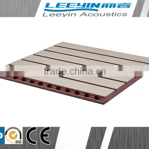 Wooden Fire Insulation Decorative Acoustic Wall Panels thumbnail-1