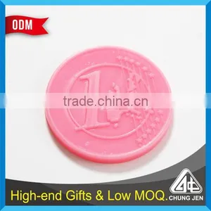 Cheap Trolley Coins Custom Supermarket Cart Custom Plastic Token thumbnail-2
