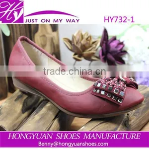 Latest Design Good Quality Comfortable Dancing Women Flat Shoes thumbnail-1