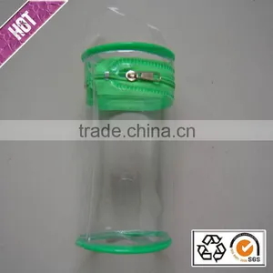 Chinese Factory Heat Pressing Clear Pvc Zipper Bag thumbnail-6