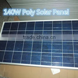 Chinese Best 12V 24V 36V 130W 135W 140W 145W Polycrystalline Solar Panel/PV Module thumbnail-1
