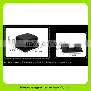 Manufacturer PU Material Embossed PU Leather Coaster Guangzhou 16033 thumbnail-6