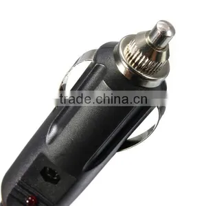 12V Double Plug Cigarette Lighter Socket Extension Lead Adaptor Splitter thumbnail-3
