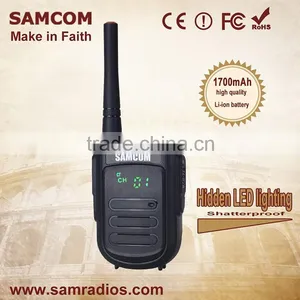 SAMCOM CP-120 Portable High Quality Hidden LED Lighting Walkie Talkie For Children thumbnail-1