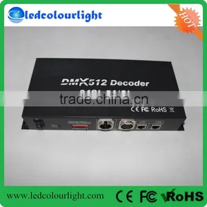 DMX512 Decoder Wireless XLR DMX Controller Dmx 512 Rgb Led Controller DC12v-24V 4CH*4A thumbnail-1