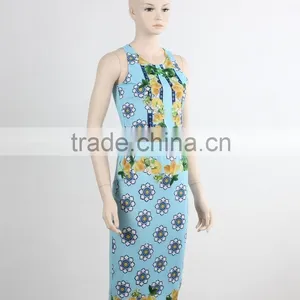 Cheap Price African Party Dress 2 Piece Evening Dress Women Dress Made in China thumbnail-2