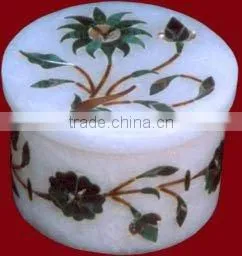 Inlay Decorative Stone Box thumbnail-1