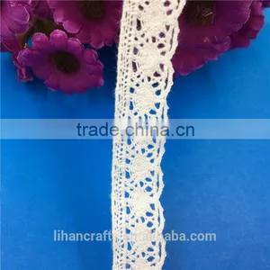 H0492E Elegant Lace Ribbon, 100% Cotton Lace ,Crocheted Lace thumbnail-2