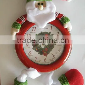 Christmas Santa Claus Clock Christmas Gift thumbnail-1