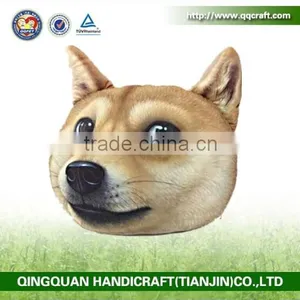 Aimigou Wholesale Hot Sale Fashion Stuffed Bolster Cat Dog Face Pillow thumbnail-2