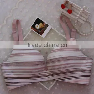 New Design Fashionable One Piece Printed Sexy Ladies Bra thumbnail-1