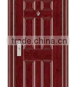 New Flush Panel Steel Door Design Steel Security Doors thumbnail-4