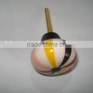 Ceramic Fancy Door Knob | Ceramic Colored Door Knob thumbnail-1