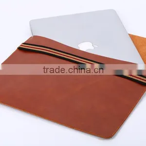 High Quality Laptop Bag for Macbook Leather Case for Macbook Air Pro 13 Inch thumbnail-5