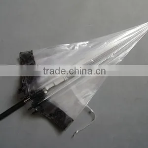 High Quality Printed Dome Clear Kids Umbrella thumbnail-2