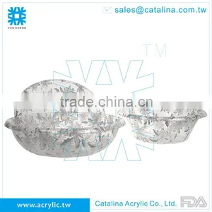 Taiwan Manufacturer High Quality Gold Soap Dispenser Soap Dish Acrylic Bathroom Accessory thumbnail-5