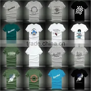 Cheap 100% Cotton t Shirt Men T-shirt thumbnail-3