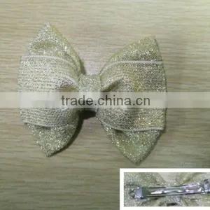 Fashion Glitter Bow Hairgrip thumbnail-1