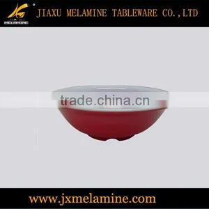 7" Melamine Ware Twin Color Bowl thumbnail-1