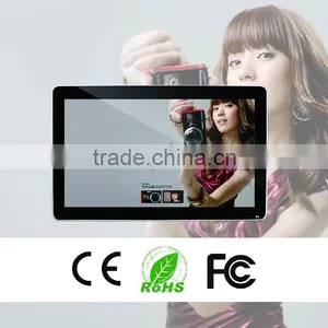 19 Inch LED Digital Signage Touch Screen Interactive Advertising Display With Android OS Bluetooth 4.0 Kiosk Tablet for Elevator thumbnail-5