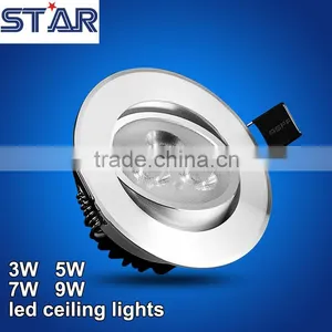 Star New Type Patent SMD Led Ceiling Light 3w Round Silver Factory Direct Price thumbnail-1