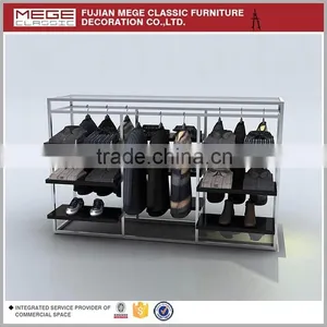 Retail Store Wood Fashion Shoe Display Stand thumbnail-3